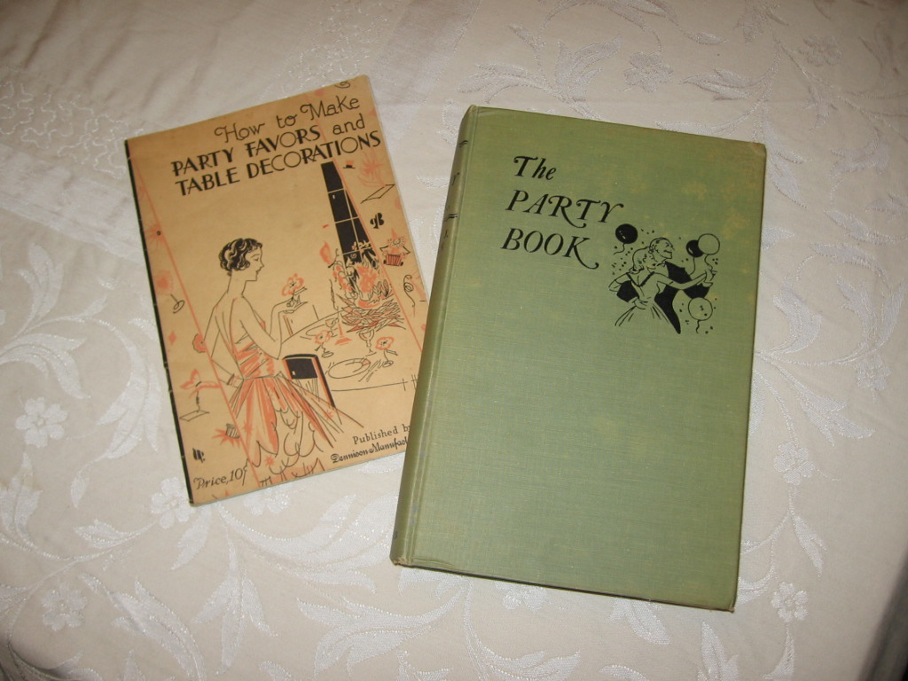 Vintage party books