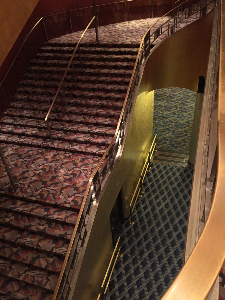 Some styles of carpets at Radio City Music Hall.