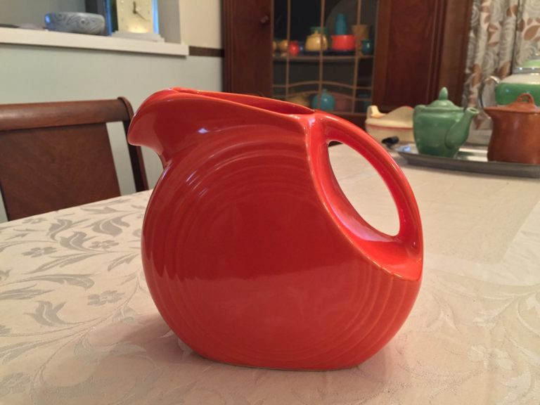 The Red Juice Pitcher made for the Old Reliable Coffee special promotion.