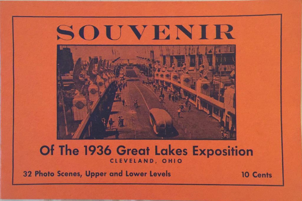 Souvenir book of the Great Lakes Exposition.