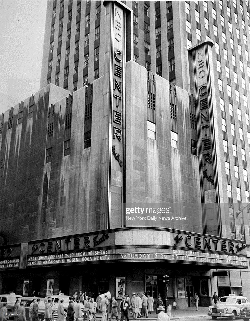 The Center Theatre in 1953