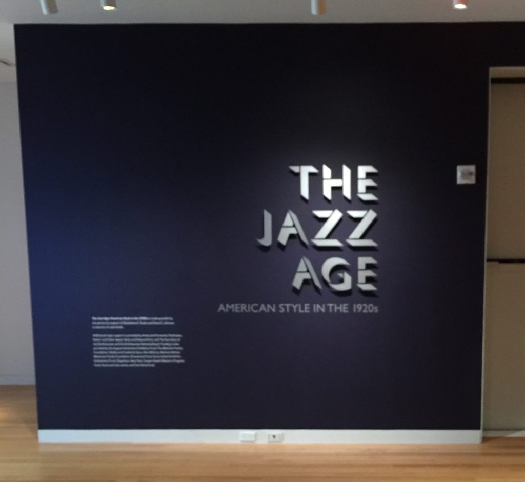 The Jazz Age at the Cooper Hewitt.