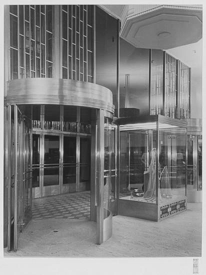 Bonwit Teller redesigned entrance.