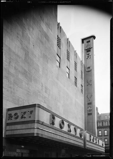 49th Street facade of the R-K-O Roxy.