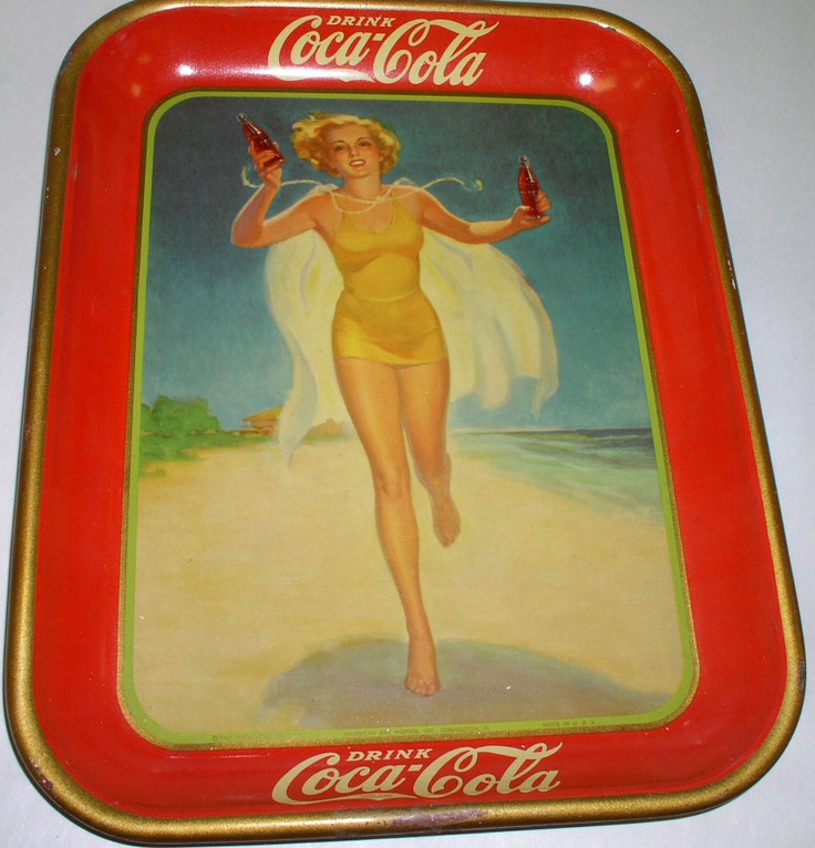 1937 Coca-Cola tray