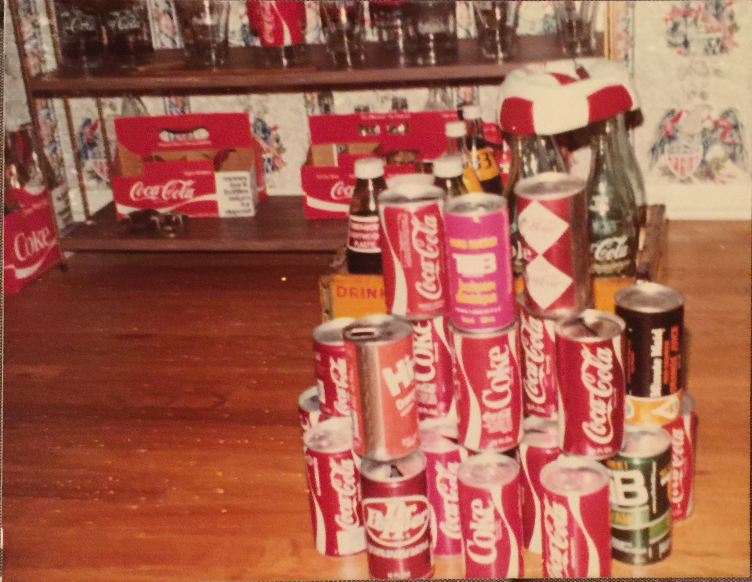 Coca-Cola can collection, 1979