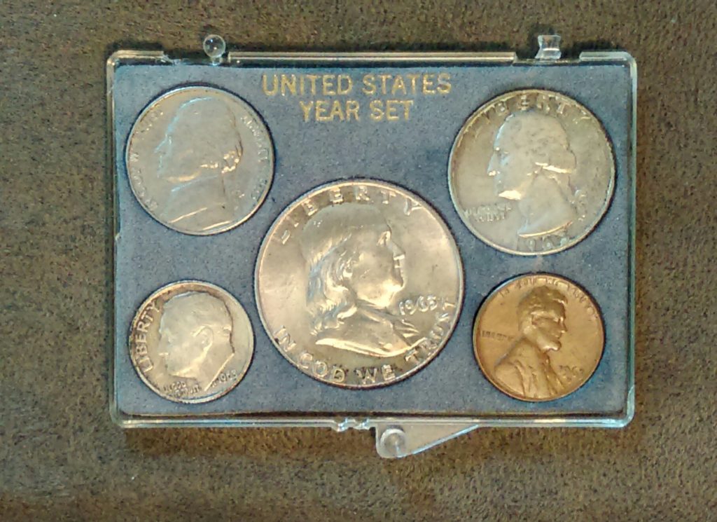 1963 coin set.